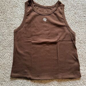 a new day Brown Knit Top
